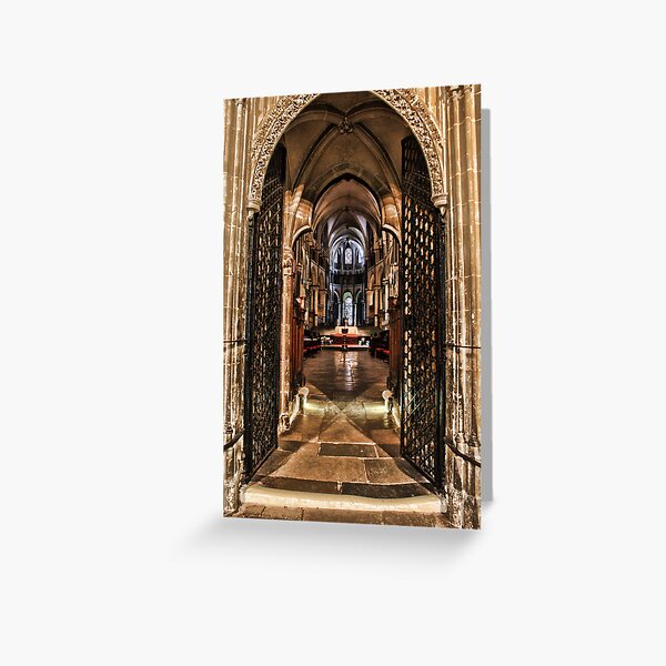 Item preview, Canterbury Cathedral - Through The Screen designed and sold by Dave Godden.