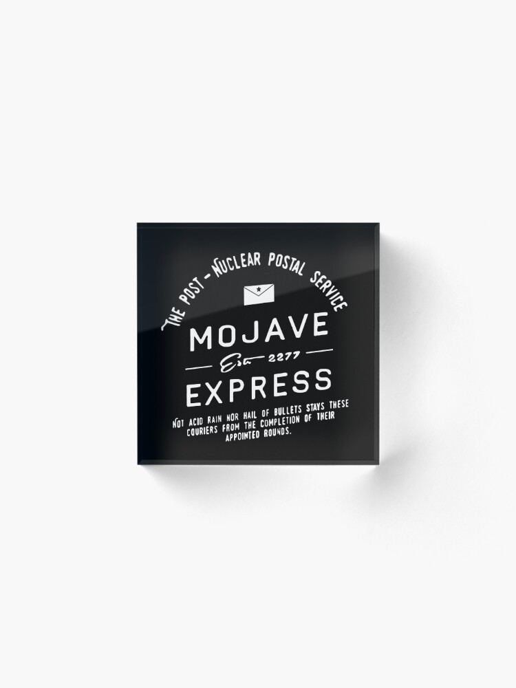 Alternate view of Mojave Express - Ultra High Quality Acrylic Block