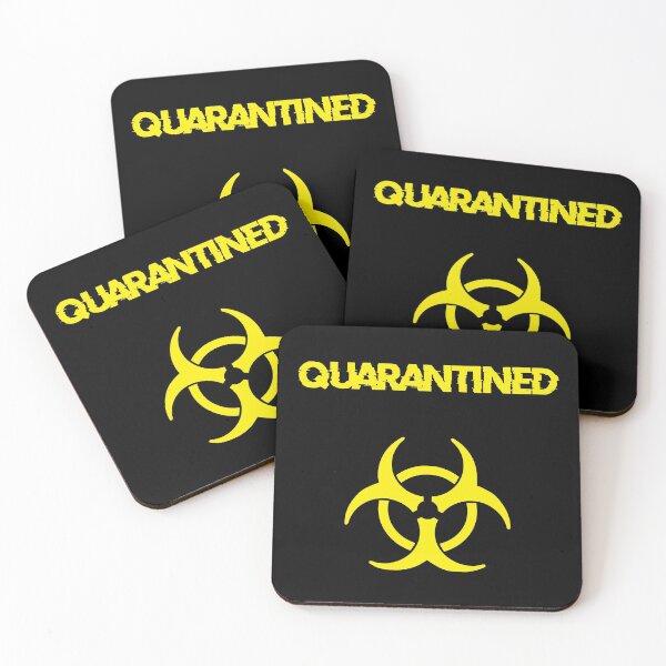 Item preview, Quarantined Biohazard (Yellow version) designed and sold by DafyddEm.