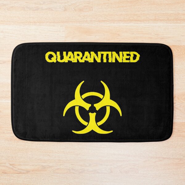 Item preview, Quarantined Biohazard (Yellow version) designed and sold by DafyddEm.