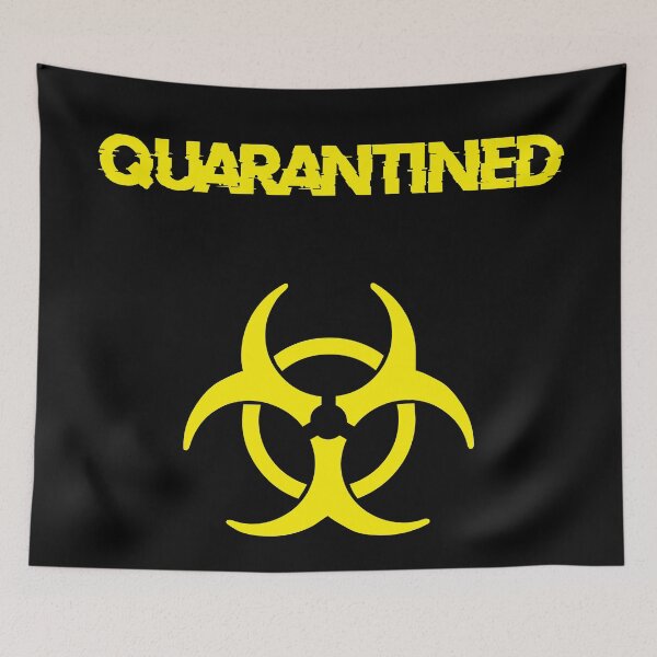 Item preview, Quarantined Biohazard (Yellow version) designed and sold by DafyddEm.