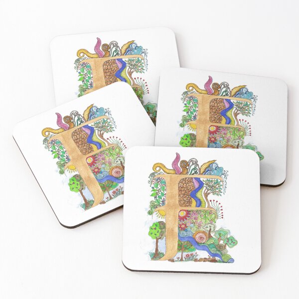 Item preview, F - an illuminated letter designed and sold by wiccked.