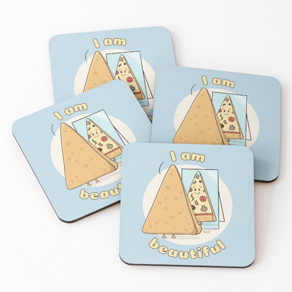 Item preview, I am beautiful | Pizza Mirror designed and sold by joabit-draws.