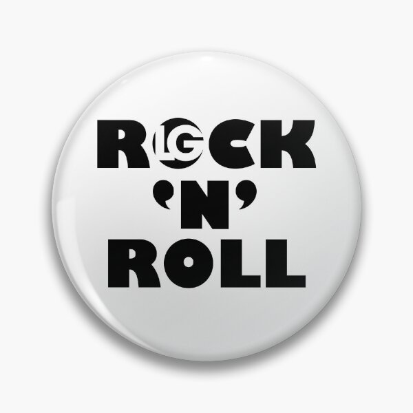 LG - The Modern Man - ROCK 'N' ROLL Pin