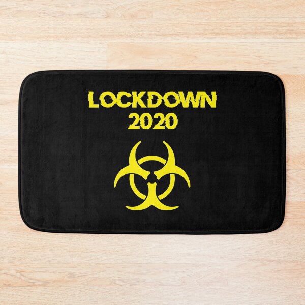 Item preview, Lockdown 2020 Biohazard Symbol (Yellow) designed and sold by DafyddEm.