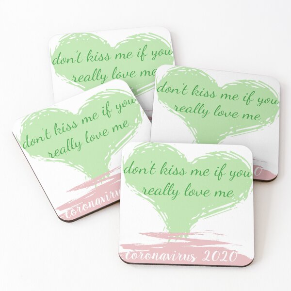Item preview, don't kiss me if you really love me coronavirus designed and sold by hichametta.