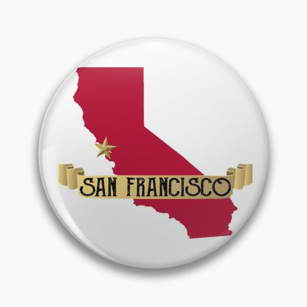 Item preview, San Francisco California Red And Gold Bay Area designed and sold by B1GSportswear.