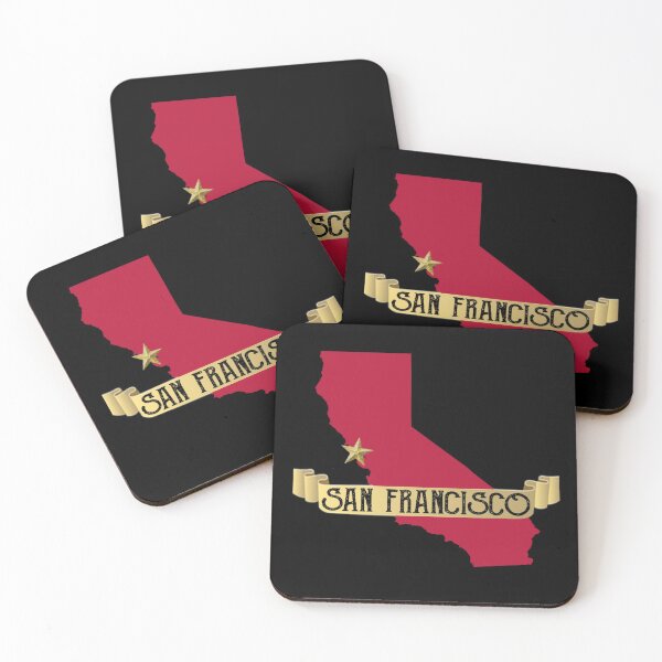 Item preview, San Francisco California Red And Gold Bay Area designed and sold by B1GSportswear.