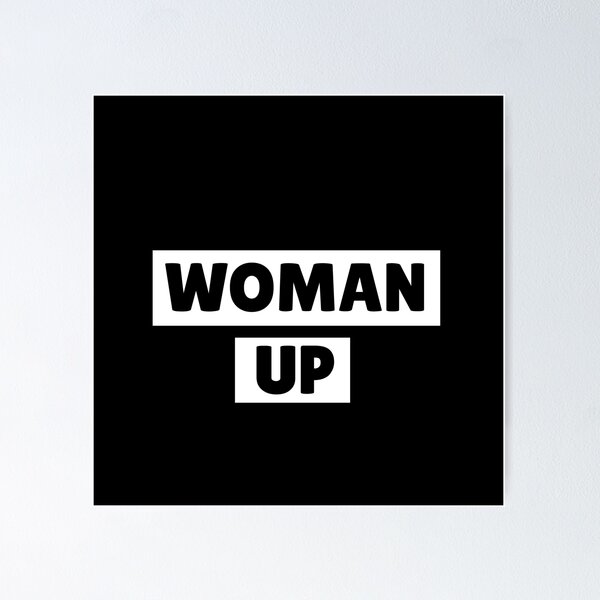 Item preview, Woman Up (Black in Black) designed and sold by womanup.