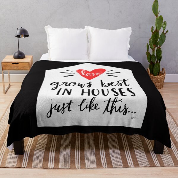 Item preview, Love Grows Best In Houses Like This designed and sold by RuthMCreative.