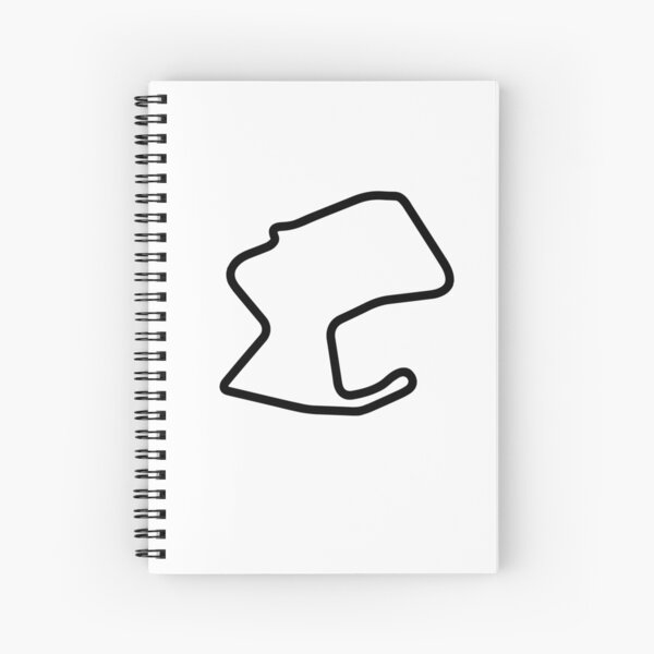 Item preview, Laguna Seca Track Map Sticker designed and sold by ApexFibers.