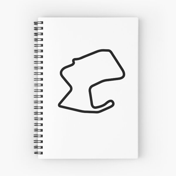 Item preview, Laguna Seca Track Map Sticker designed and sold by ApexFibers.