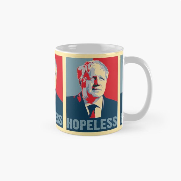 Aperçu de l'œuvre Boris Johnson Hopeless créée et vendue par granimatedesign.