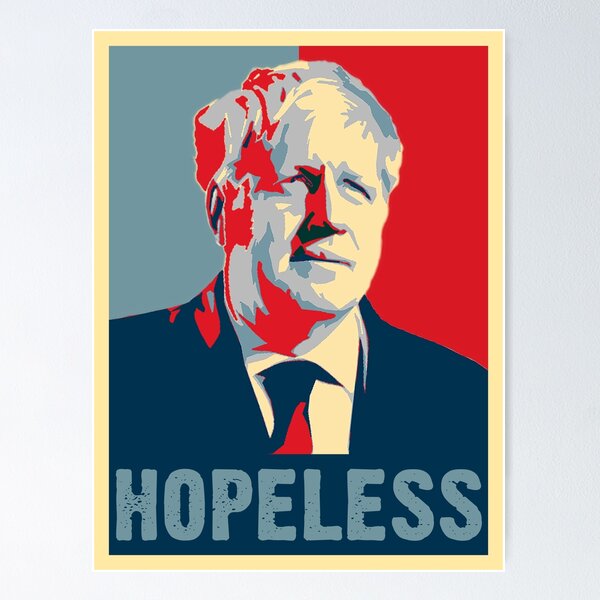 Item preview, Boris Johnson Hopeless designed and sold by granimatedesign.