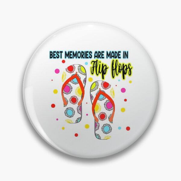 Item preview, Best Memories are made in Flip Flops, Sandals Summer designed and sold by Khalu.