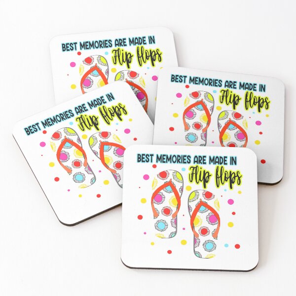 Item preview, Best Memories are made in Flip Flops, Sandals Summer designed and sold by Khalu.