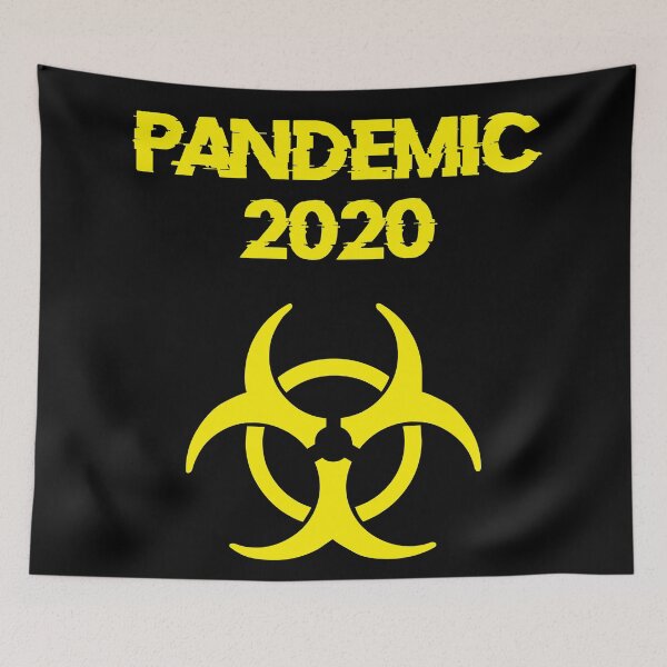 Item preview, Pandemic 2020 Yellow Biohazard  designed and sold by DafyddEm.