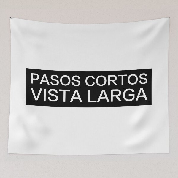Item preview, Pasos Cortos Vista Larga - Latinx Saying  designed and sold by estudio3e.