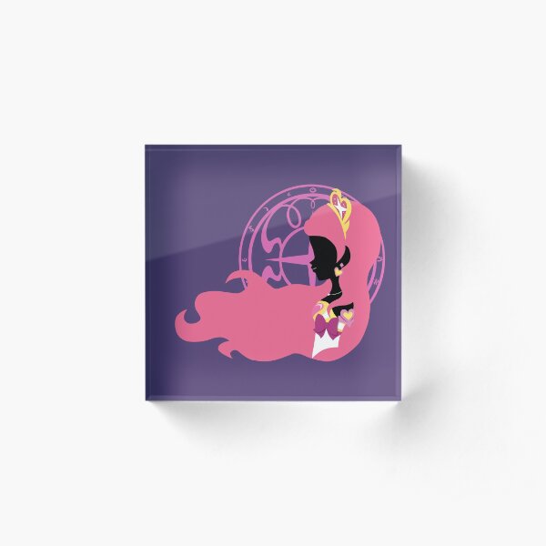 Magical Girl Iris Cameo Acrylic Block