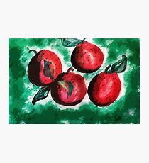 Fruit, but what? watercolor Photographic Print