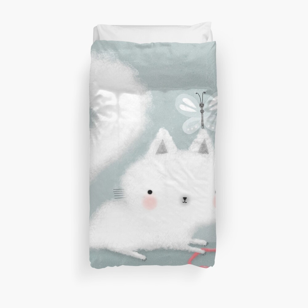 FLOOF KITTEN Duvet Cover