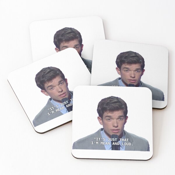 Item preview, John Mulaney "I'm mean and loud." designed and sold by Jaythething.