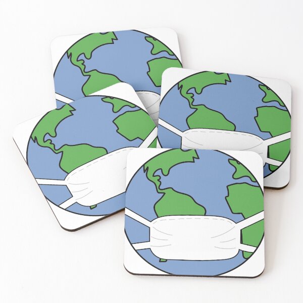 Item preview, Earth Wearing Face Mask designed and sold by phoebesstore.
