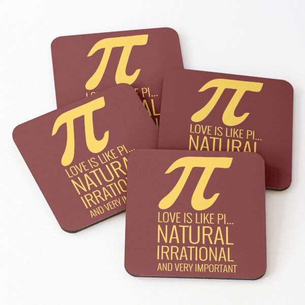 Item preview, Love Is Like Pi designed and sold by TRENHILL.