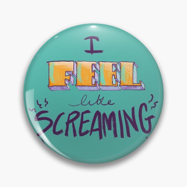 Item preview, I Feel Like Screaming designed and sold by gillyvale.