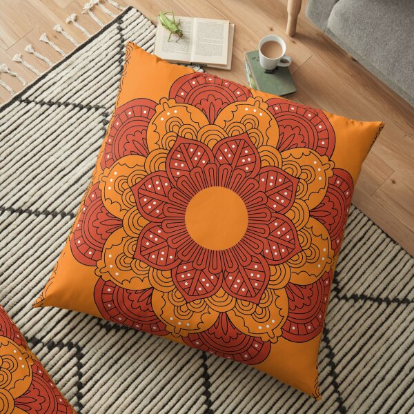 Mandala 1 Cojines de suelo