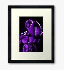 Purple Challenge Framed Print