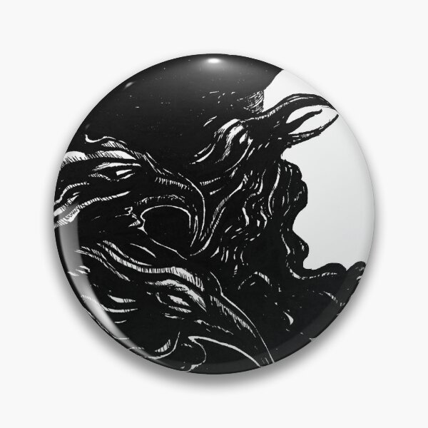 Inktober Ravens & Shadow Pin