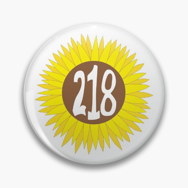 Item preview, Hand Drawn Minnesota Sunflower 218 Area Code designed and sold by itsrturn.