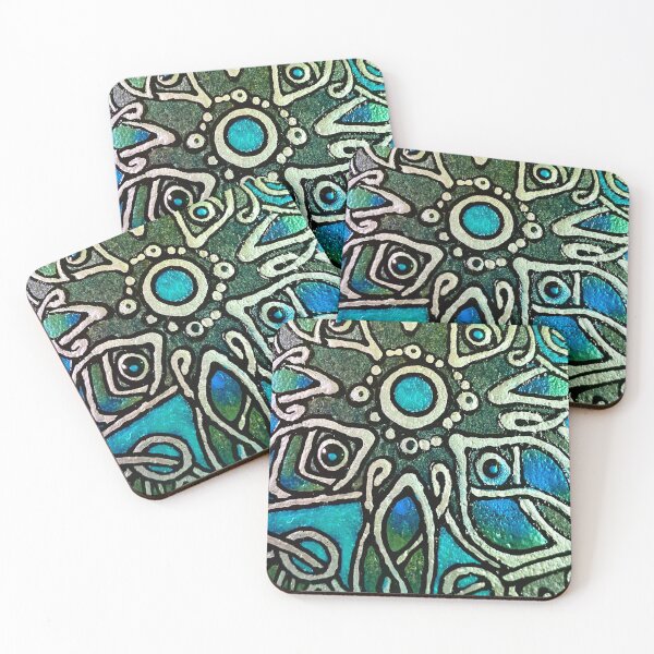 Item preview, Social Distancing in Blue designed and sold by Julie Ann  Stricklin.