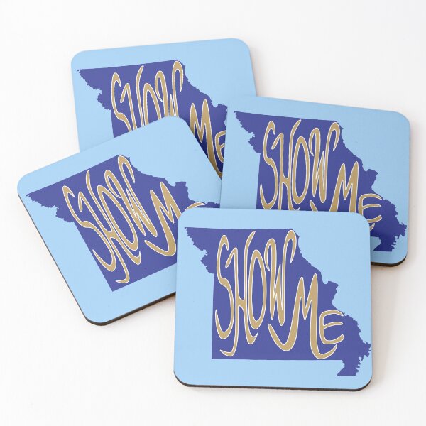 Item preview, Hand Drawn Missouri State Show Me Royal Blue designed and sold by itsrturn.
