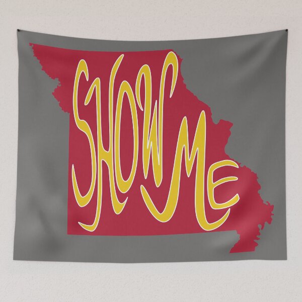 Item preview, Hand Drawn Missouri State Show Me Red Gold designed and sold by itsrturn.