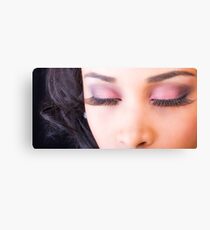 Eyelashes Canvas Print
