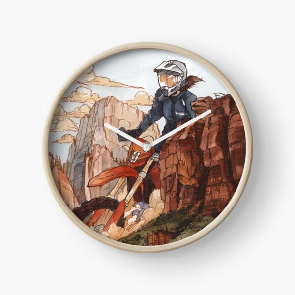 Dust Oasis Clock