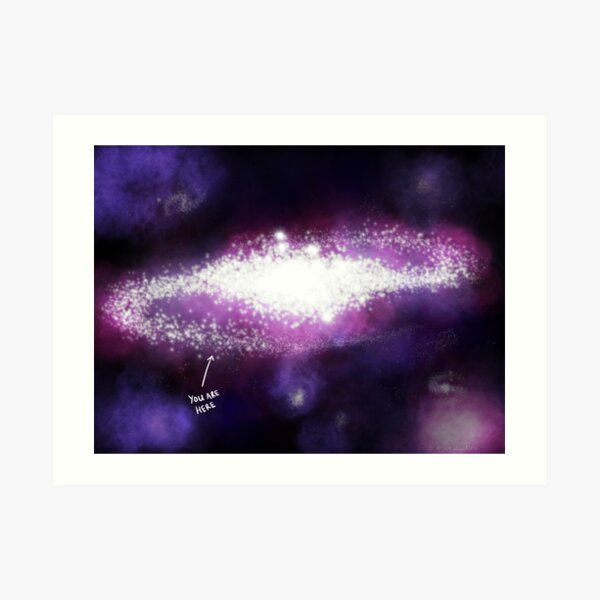 Cosmic Perspective Art Print