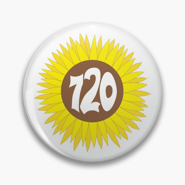 Item preview, Hand Drawn Colorado Sunflower 720 Area Code designed and sold by itsrturn.