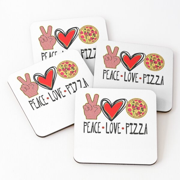 Item preview, Peace Love Pizza, Pizza Lover, Peace Love designed and sold by Khalu.