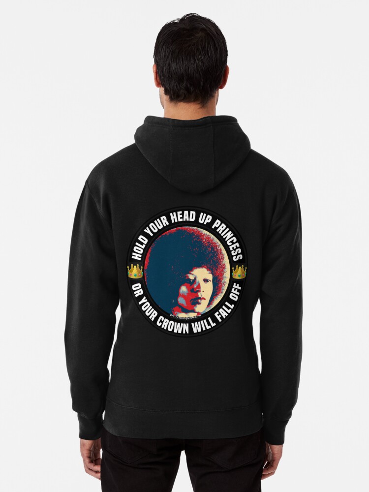 Alternate view of Hold Your Head Up Princess Pullover Hoodie