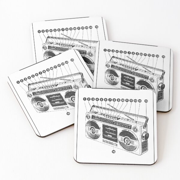 Item preview, Boombox - Radio 80s Style Beat Boxing Hip Hop designed and sold by MoTeesMo.