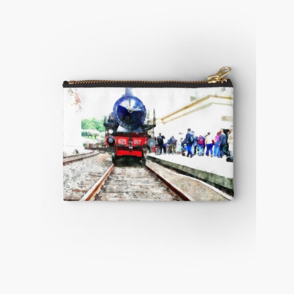 Artikelvorschau, Dampflokomotive in der Station entworfen und verkauft von Giuseppe Cocco.