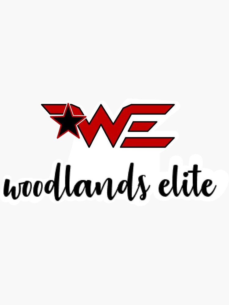 "woodlands elite" Sticker for Sale by eg0229 Redbubble