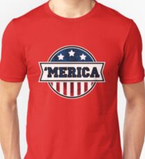 'MERICA T-Shirt. America. Jesus. Freedom. - The Campaign Unisex T-Shirt