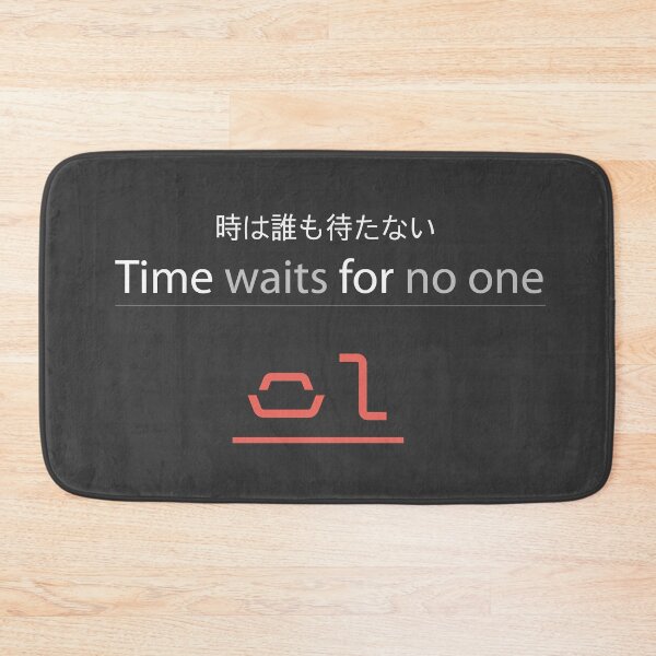 Item preview, time waits for no one (ﾟДﾟ)ﾊｧ?  designed and sold by ChiseLovesong.