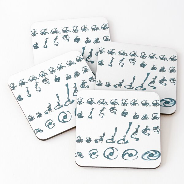 Item preview, Witch Sprites on White designed and sold by EmilyAdeleArt.