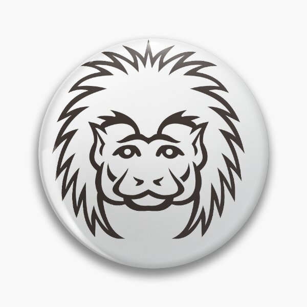 Item preview, Cotton Top Tamarin Monkey Head Mascot designed and sold by patrimonio.