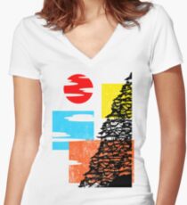 Edo Champuru Women's Fitted V-Neck T-Shirt